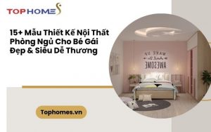 thiết kế nội thất phòng ngủ cho bé gái