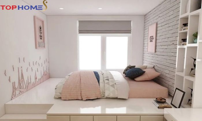Thiết kế nội thất phòng ngủ diện tích nhỏ đầy ấn tượng