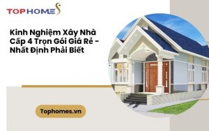 xây nhà cấp 4 trọn gói