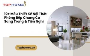 thiết kế nội thất phòng bếp chung cư